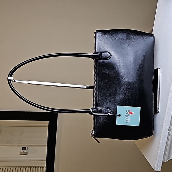 HOBO Handbags - HOBO International Lola Black Leather  Handbag NWT